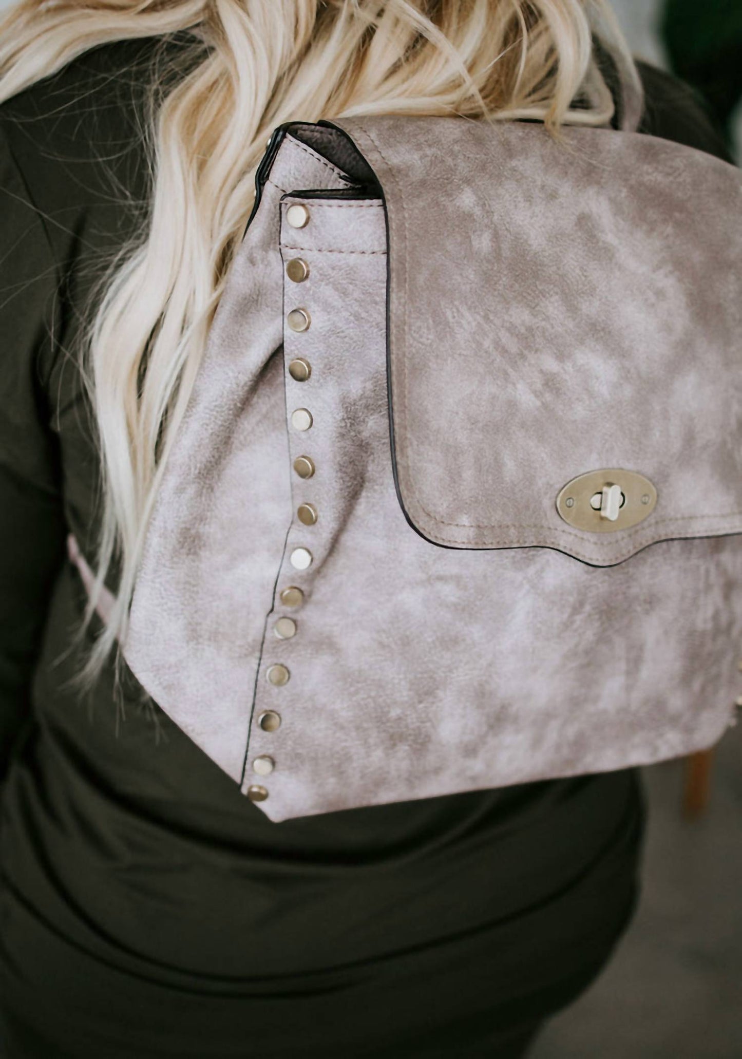 Jen & Co. - Women's Bex Distressed Backpack