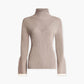 Varley - Ravena Rib Knit High Neck Top