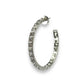 Jagged Halo Jewelry - Women's Ayla Hoop Earrings