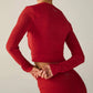 Beyond Yoga - Featherweight Center Stage Cropped Long Sleeve Pullover Tee Top