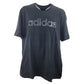 Adidas Original Brand Logo Mens Black Short Seeve Crew Neck Tshirt Tee