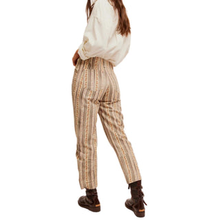 Free People - Calça Slim Estampada Super Sonic