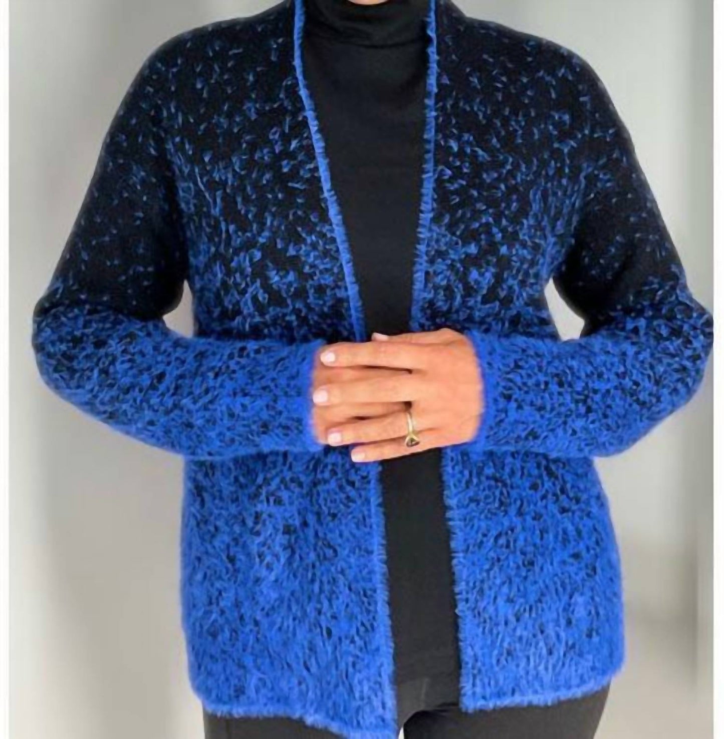 Ethyl - Fuzzy Cardigan