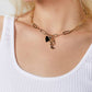 Eklexic - LARGE ELONGATED LINK CHAIN NECKLACE
