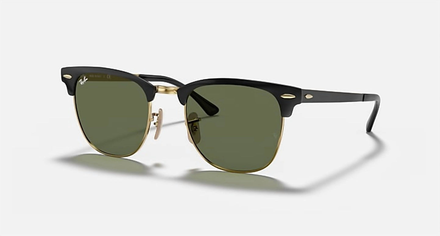 Ray Ban - Clubmaster Metal Non Polarized Sunglasses Rb3716 187