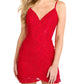Ava Presley - Beaded Lace Dress With Tulip Skirt