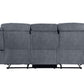 Zubaida Two Tone 3 Piece Recliner Living Room Set