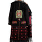 Standawt - Hand-embroidered Patches Merino Wool Coat