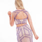 Rachel Allan - Beaded Two-piece Short Prom Dress