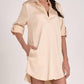 Elan - Vestido Camisa Stone