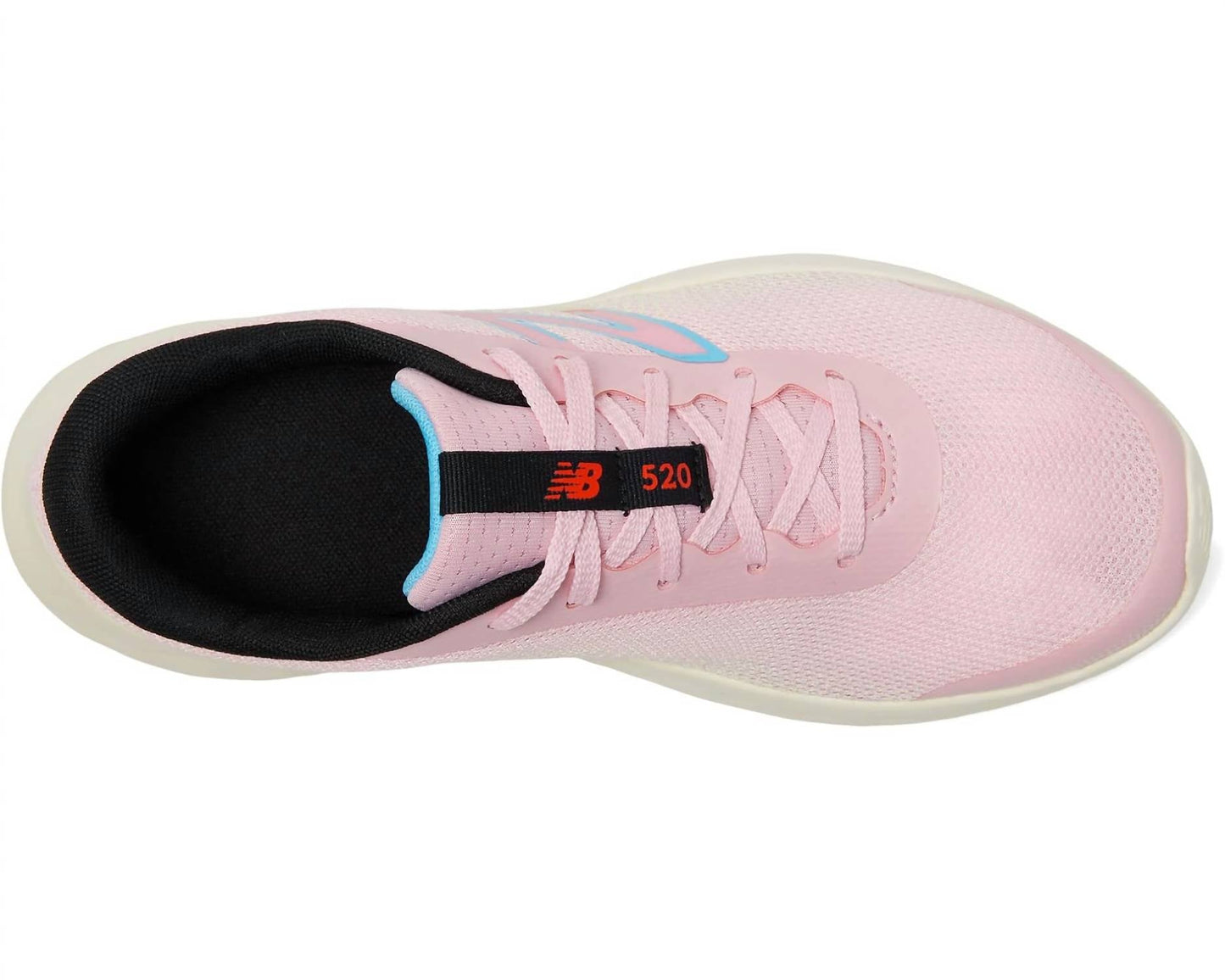 New Balance - Kids Unisex 520 V8 Bungee Lace Running Shoe