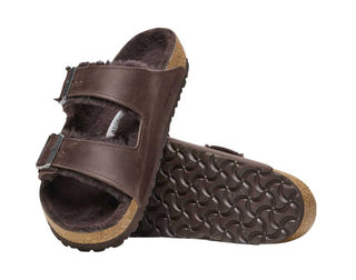 Birkenstock - Sandália unissex Arizona Shearling