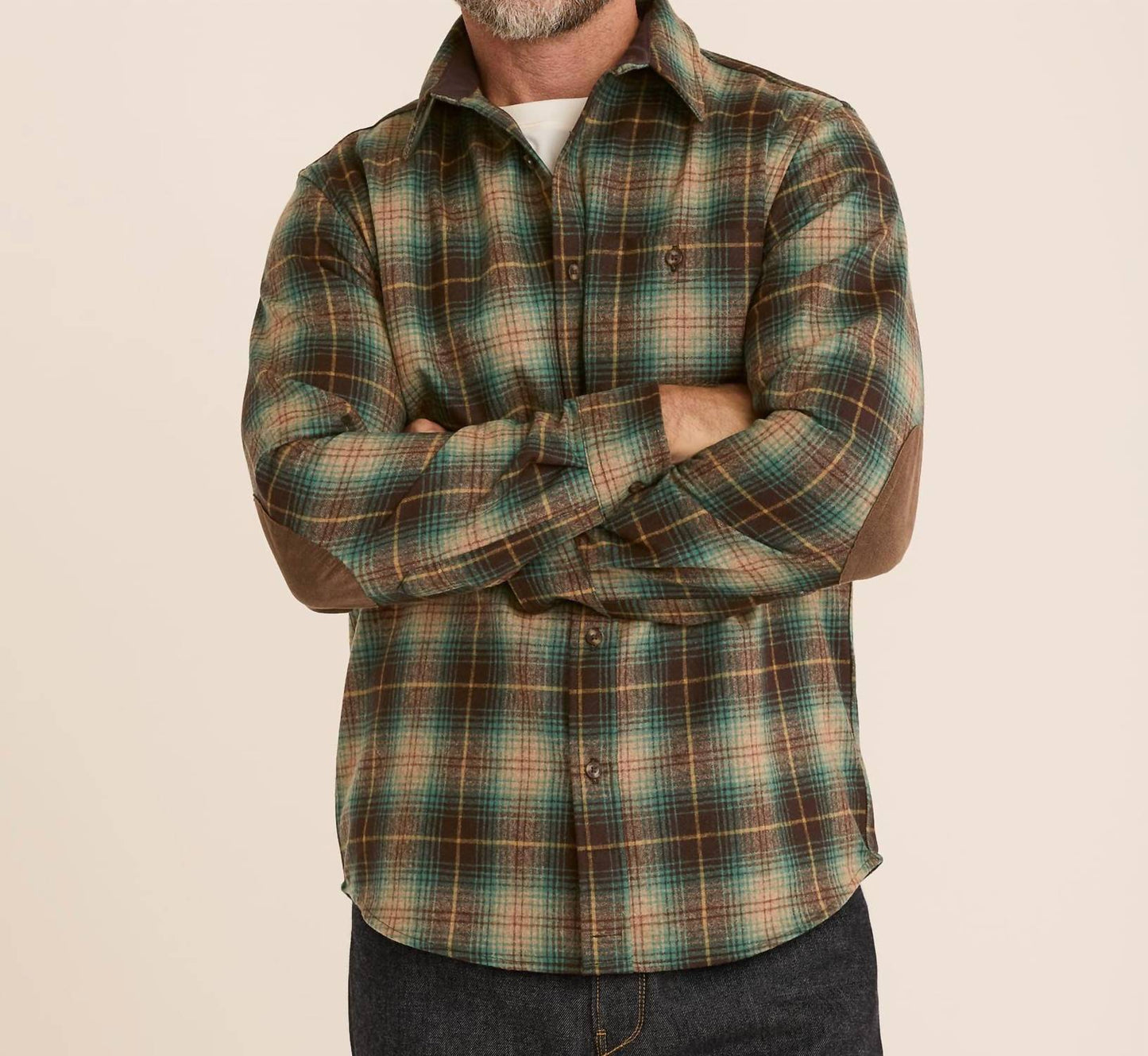 Pendleton - Plaid Elbow-Patch Trail Shirt