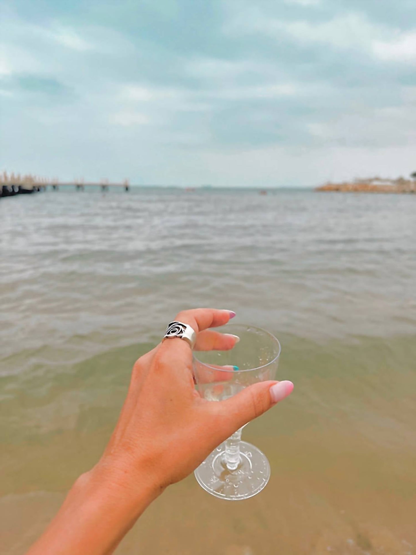 Avenue Chic - Women's Rose Ring