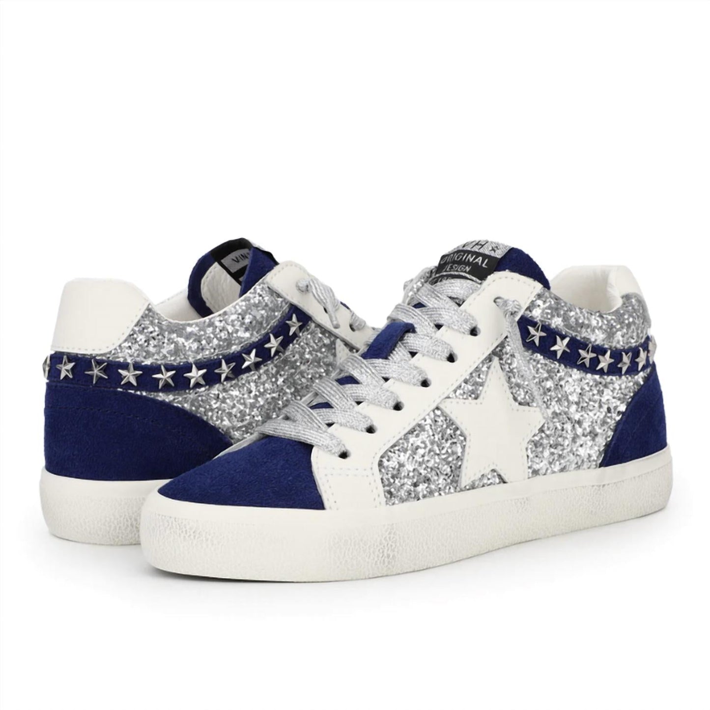 Vintage Havana - Women's Navy Vamp Sneakers