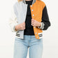 Thml - Colorblock Button Up Jacket