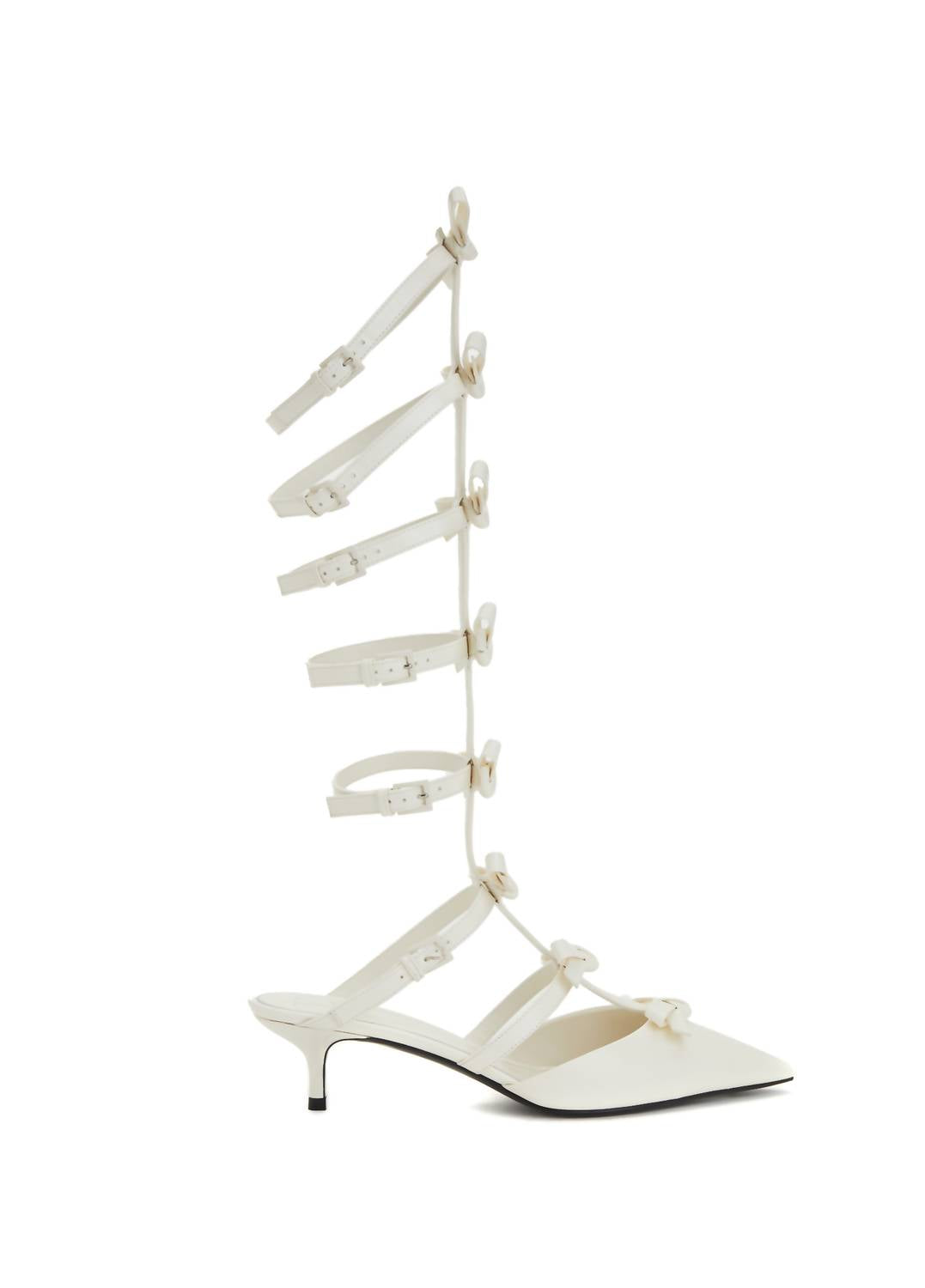 Valentino Garavani - Women's Bow Embellished Kitten Heel Pumps