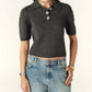Ba&Sh - Dylak Boxy Polo Shirt