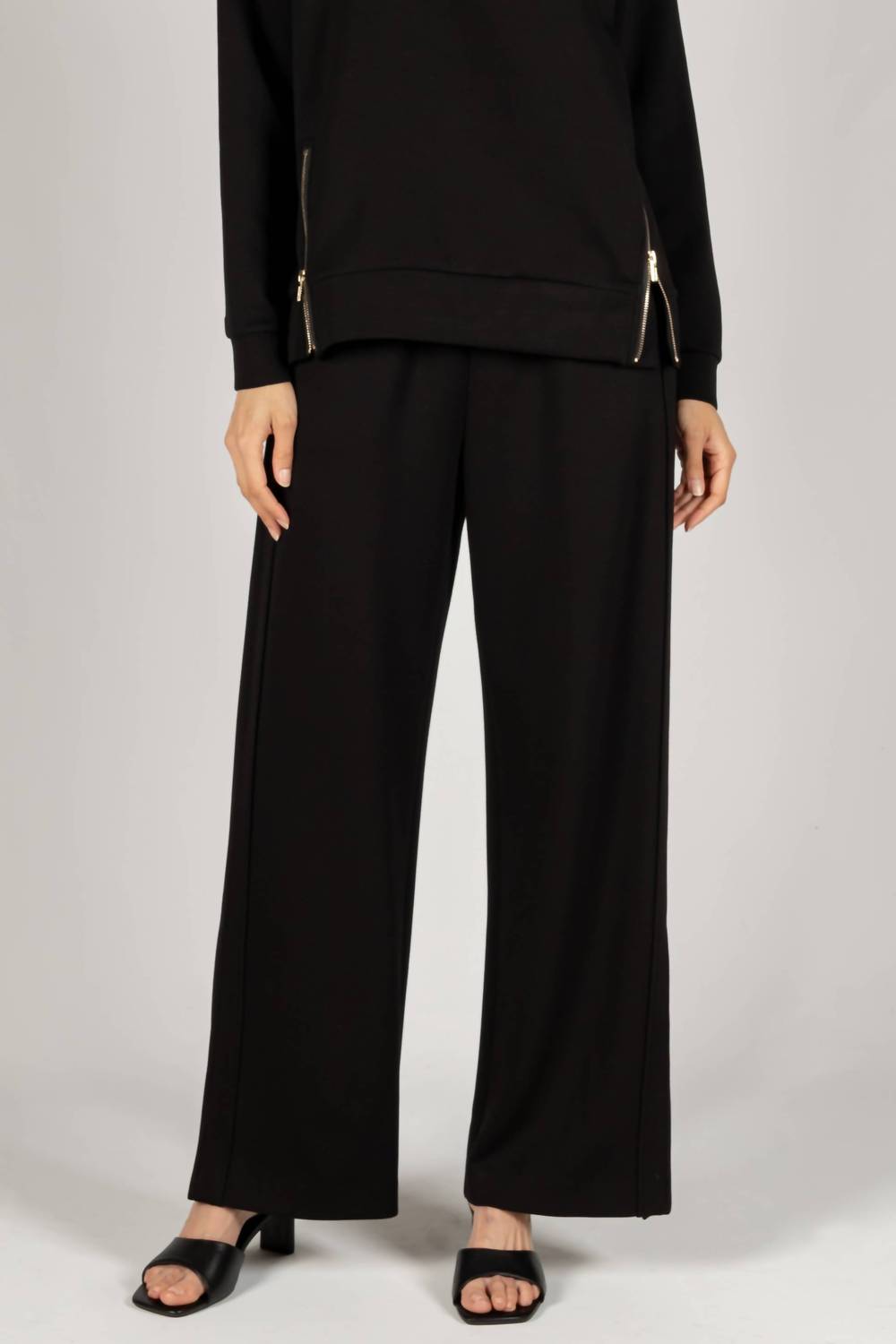 Before You - Wide Leg Pintuck Pant