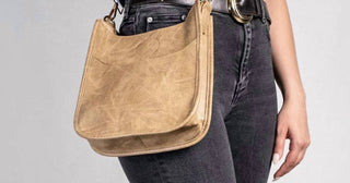 Ahdorned - Women's Mini Vegan Leather Messenger Bag