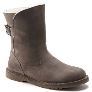 Birkenstock - Bota feminina de cano médio em pele de carneiro Uppsala