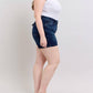 Judy Blue - High Waist Back Flap Pocket Denim Short