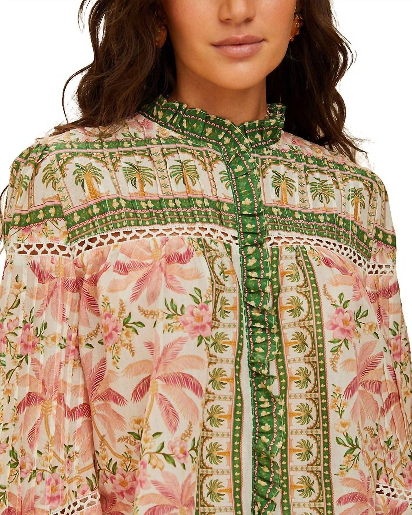 Farm Rio - Palm Dream Blouse