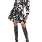 Allison New York - Dylan Floral Button Mini Dress
