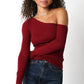 Olivaceous - Gigi Asymmetrical Top