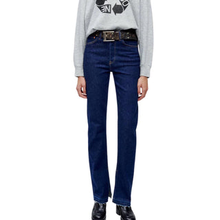 Re/Done - Calça Jeans Skinny Boot de Cós Alto dos Anos 70