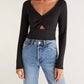 Z Supply - BELLA RIB LONG SLEEVE TOP