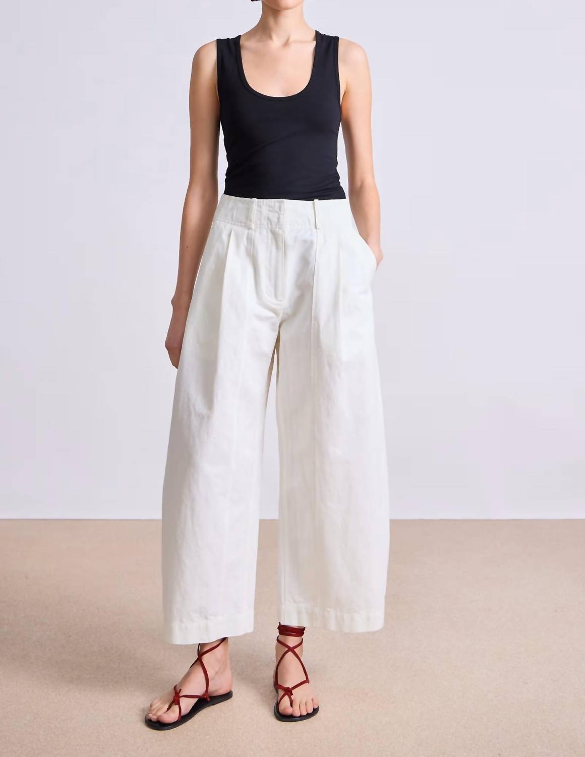 Apiece Apart - Cropped Cybil Trouser