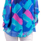 Gigi Moda - Coletta Brushstroke Silk Top