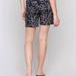 Charlie B - Printed Pull-on Stretch Shorts