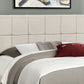 Queen Size Upholstered Bed, Transitional - Beige