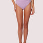 Lost + Wander - Tan Line Trio Lace Up Bikini Bottom