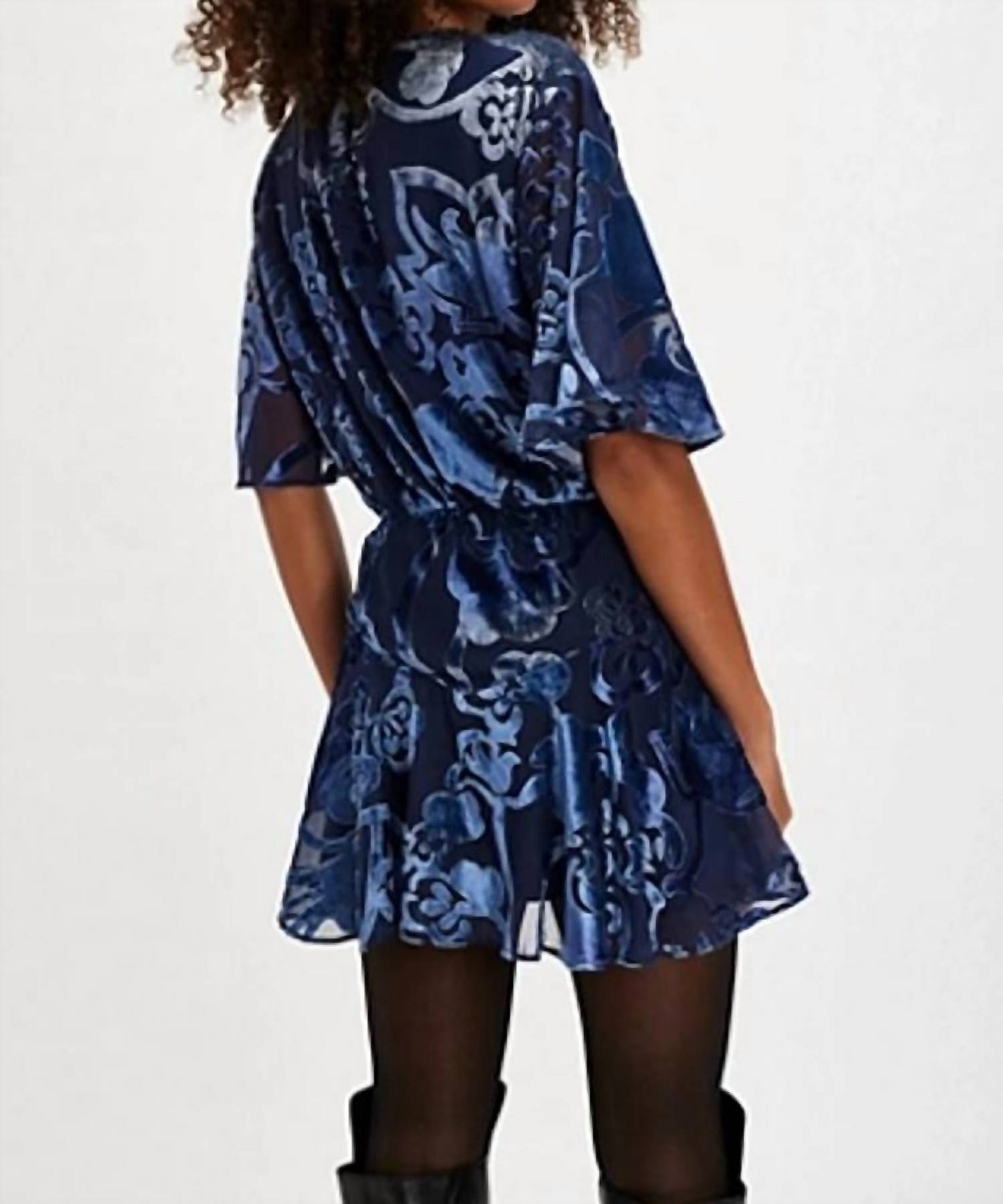 Free People - MANUKA VELVET MINI DRESS