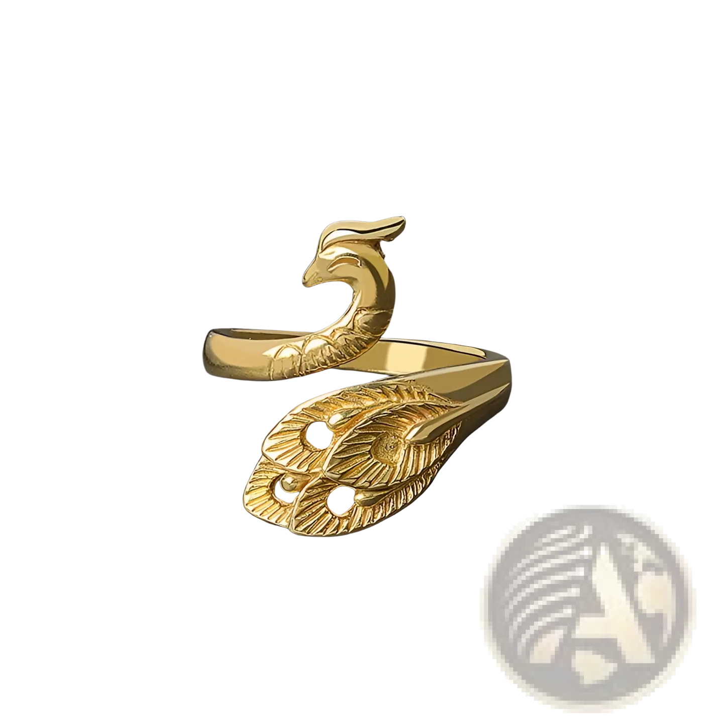 Adjustable Peacock and Fish Crochet Tension Rings
