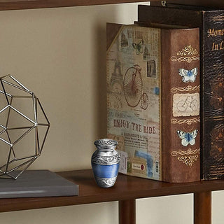 Urnas de cremação para adultos com bolsa de veludo