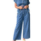Entro - Elevated Quilted Wide Leg Pants