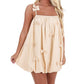 Lena - Sweet On You Bow Bubble Mini Dress