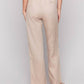 Charlie B - Pull-on Linen Blend Wide Leg Pants