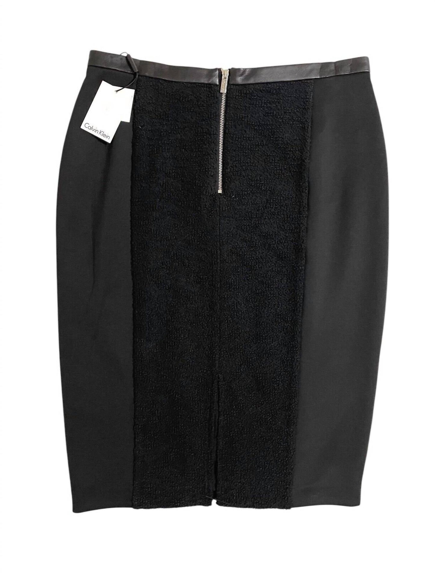 Calvin Klein - Women's Scuba Boucle Contrast Pencil Skirt