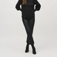 Joseph Ribkoff - Mock Neck Long Puff Sleeve Top