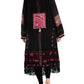 Standawt - Hand-embroidered Patches Merino Wool Coat