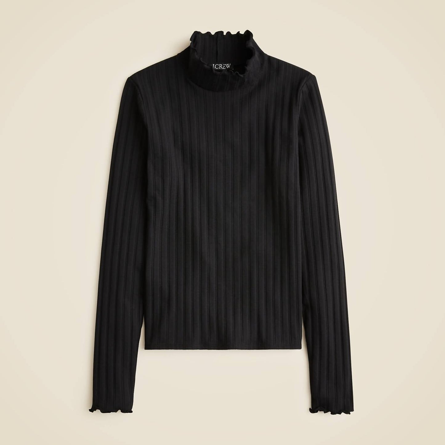 J.Crew - Women's Pointelle Knit Turtleneck Top