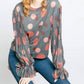 Eva Franco - Hart Pleated Sleeve Top