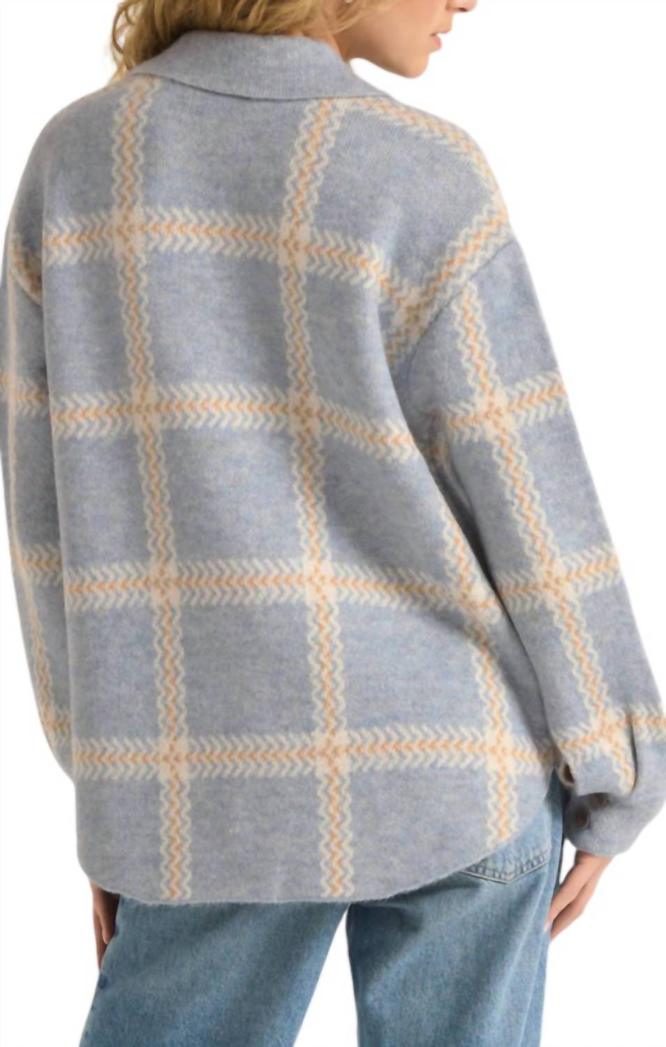 Z Supply - Tyler Plaid Sweater Jacket