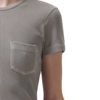 Camiseta canelada Agolde - Arlo