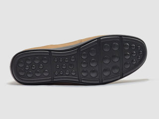 Kcr Group - Sapatos náuticos de couro para docas masculinos